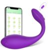 e3d6ec2a548648ce APP Remote Control Vibrator-Dual Motors Rose Sex with 9 Vibrating Mode Adult Toy Wearable Clitoral G Spot Vibrator for Women Couple Pleasure