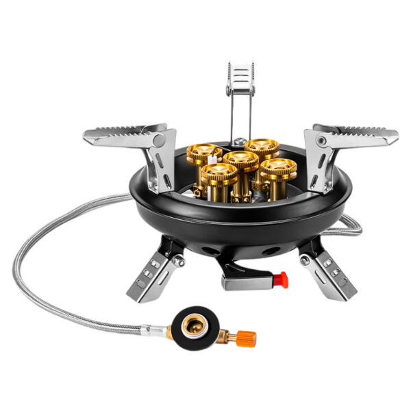 BRS-201A Portable Camping 16000W High Pressured Propane Butane Gas Burner Outdoor Emergency Stove with Piezo Ignition