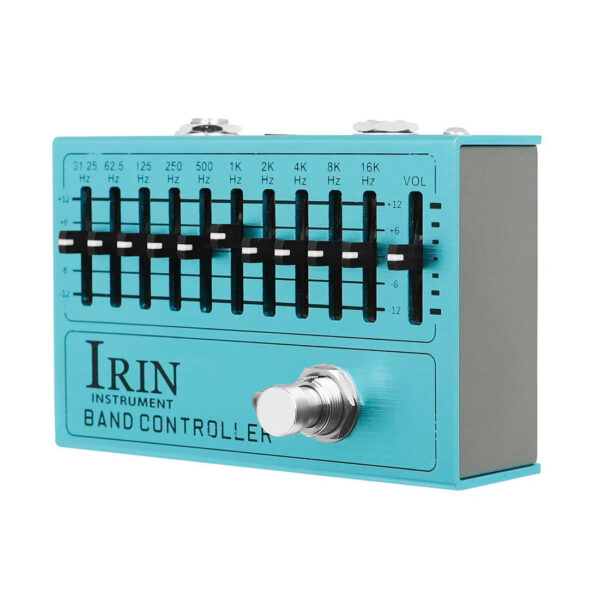 e416cb8212f798a6 IRIN AN-40 Controller Equalizer 10 Band Electric Guitar Pedal Effect EQ Pedals True Bypass Guitar Bass Parts & Accessories
