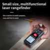 e441ba15a1324393 100m Distance Meter 50m Laser Rangefinders Digital Tape with Bubbles Leveling Handheld Trena Range Finder Measurer Ruler
