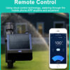 Tuya  ZIGBEE Garden Solar Energy Watering Timer Ball Valve Sprinkler Drip Irrigation System Water Controller Smart Life