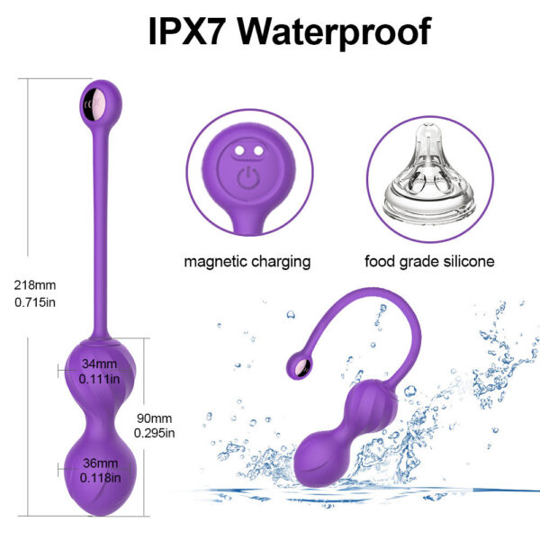 e46e596111722e29 Kegel Vaginal Ball Postpartum Recovery Exerciser Peic or Muscle Trainer Perineal Tightening Sex Toy Female Vagina Geisha