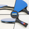 e472790a3ba0ae80 LOKI K5000 Table Tennis Racket Set 1pc/2pcs Home Entertainment Ping Pong Rackets with Blue Color Ping Pong Rubber