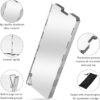 e479ca03f8146b2a Folding Camping Stove Windscreen 12 Plates Aluminum Camping Stove Windshield with Carrying Bag Portable Camp Stove Wind Screen Outdoor Cooker Butane Burner Wind Shield