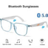 Wireless Bluetooth 5.0 Sunglasses Headphones - Enjoy Music Wirelessly Hands-free Calling Music Eyeglasses