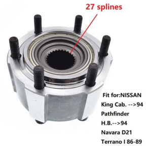 e4aae46fb7ddad8b 40250 32g10 4025032g10 For NISSAN Pickup Pathfinder Navara D21 Terrano I 86-89 Manual Free wheel Locking Hub Pad Lock 27 Teeth