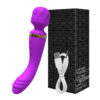 e4af8650b2622867 G-spot AV Wand Female Masturbation Massage Clitoral Stimulator Dildos Rechargeable Sex Toys Vibrator for Women