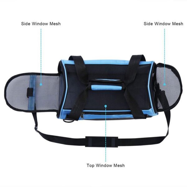 e4b814c6f3fb25fd Cat Soft-Sided Travel for Cats, Dogs Puppy Comfort Portable Folding Pet Carrier