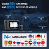 MUCAR VO6 Professional Car Diagnostics Tools Full System 28 Reset ECU Coding Bidirectional Test Erase Error Code OBD2 Scanner