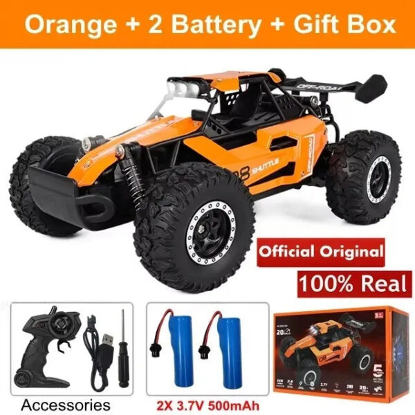 Radio 1:16 Model RC Car With LED Lights 2WD Off Road Remote Control Racing Drift Climbing Vehicle Cars Toys Gifts for Boys Girls