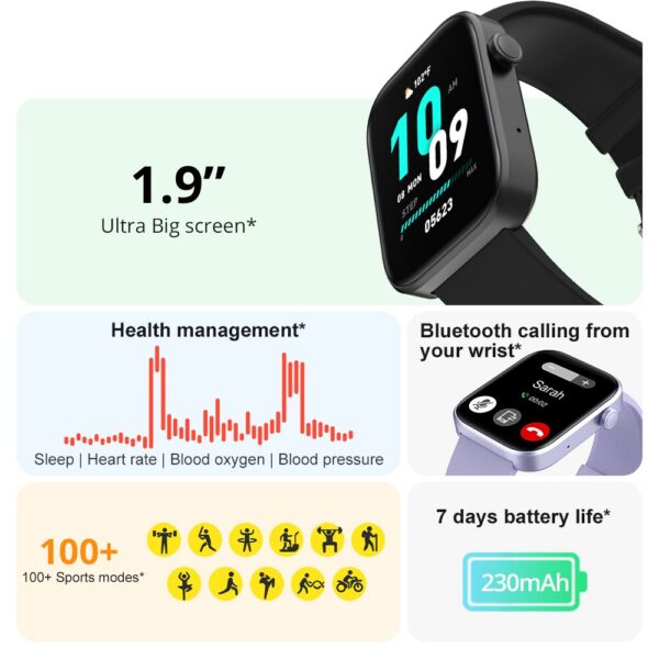 e4d8e7be012af84d COLMI P71 Calling Smartwatch Men Health Monitoring IP68 Waterproof Notifications Voice Assistant Smart Watch Women