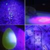 e4ddcef7d54f467f UV LED Flashlight Portable Blacklight 395nm Wavelength Violet Light Pet Urine Scorpion Feminine Hygiene Detector Torch