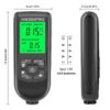 e4e42769decc7305 1Pcs HW-300PRO Car Film Automatic Gauge 0-2000UM Fe & NFe Coating Thickness Tester Manual Automotive Paint Tools