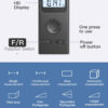 Mini Rangefinder 30M High Precision Measurement Laser 24g USB Rechargeable Handheld Distance Meter Smart Portable