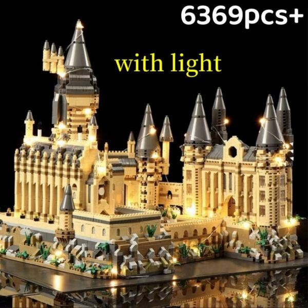 e4ee86051085b16f Micro Bricks City Creative Medieval Magic Castle Series School Architecture Palace Model Building Blocks Gifts Kid Assembly Toys