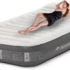 Naturehike Air Mattress with Built in Pump and Pillow, Gray (Narrow King-78.74 x 70.9in)