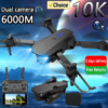 e4f7d75a75957a25 E88Pro Drone 4K Professinal With 1080P Wide Angle Dual HD Camera Foldable RC Helicopter WIFI FPV Height Hold Apron Sell Gift