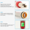 Multifunctional Meter Waterproof Water Quality Tester PH/TDS/EC/Temp Detector PH Test Pen with backlight for Aquarium Pool