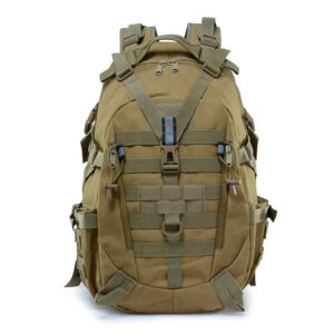 e513b1294326bef5 40L Camping Backpack Men's Bag Travel Bags Tactical Molle Climbing Rucksack Hiking Outdoor Reflective Shoulder Fishing Bag