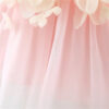 Summer Sweet Baby Girl Party Evening Dresses Wedding Flower Petal Mesh Birthday Princess Kids Costumes 0 To 3 Years Old Toddler