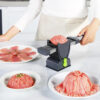 e53fd289df179bc1 Meat Slicer Thickness Adjustable 2 or 4 mm Stainless Steel Manual Meat Cutter Cleaver Kitchen Knife Jerky Slicer Suit