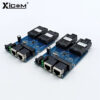 e543ec90abc447c2 5pcs 100/1000M Ethernet Fiber Optic Switch SC Simplex placa metro fibra 2 Fiber 2 RJ45 Singlemode Switch Optic Converter PCBA