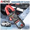 e546940b553778b6 ANENG PN103 6000 Counts Digital Clamp Meter Multimeter 600A AC Current AC/DC Voltage Tester Hz Capacitance NCV Ohm Diode Testers