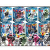 GUNDAM Animation Game Peripheral Toys Building Blocks Assembling toy Small Doll Zaku RX-78 Anime Action Figure Model Collection