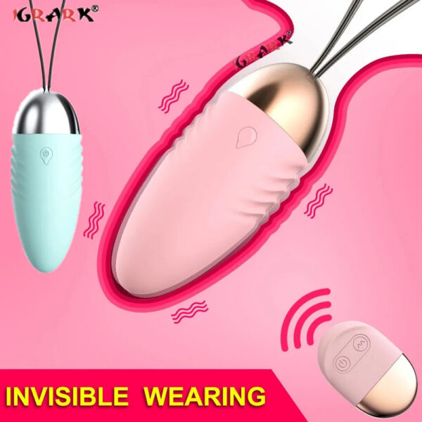 Kegel Ball Exerciser 10m Wireless Jump Egg Remote Control Vibrator Body Massager Adult Products Sex Toys for Women Lover Games