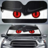 Car Solar Protection Cartoon Big Eyes Heated Windshield Sunshade Car Window Windscreen Cover Sun Shade Auto Sun Visor
