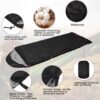 e5645c7de064a766 Macarrie 4 Pcs 0 Degree Camping Sleeping Bags Bulk for Adults 4 Season Warm Cold Weather Sleeping Bags with Compression Sack Lightweight Portable Waterproof for Backpacking Hiking Outdoor