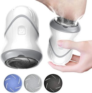 e56873c82a1f7d44 USB Rechargeable Portable Vacuum Adsorption Grinder Electric Foot File Pedicure Tools Dead Skin Callus Remover Feet Sander