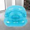e574e51ea609ddd1 Portable Air Sofa, Ergonomic Inflatable Couch, PVC Transparent Camping Air Lounger Mattress for Adults Backyard Beach Traveling Picnics, Music Festivals, Outdoor Garden