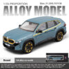 1:24 Scale XM Alloy Car Toy Model with Sound Light Effects Wind-Up nism Ideal for Kids Collectors - Fun & Durable