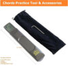 e5907c7040c22e50 Pocket Chord Practice Tool, Portable Guitar Neck for Trainer Beginner w/a Rotatable Chords Chart Screen
