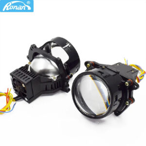 e598741a5817f78c RONAN 3.0inch 45W Bi Led Two Reflector Lenses Car Headlight 2000LM 5500K For Hella 3R G5 Hi Lo Beam Lens Upgrade Retrofit