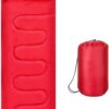 e5a56a560f5c0b6a Holdfiturn Sleeping Bags for Adults, Backpacking Lightweight Waterproof Single Sleeping Bag, Rectangular Envelope Sleeping Bag, 3 Seasons of Camping Hiking and Outdoors for Adults & Kids Red