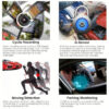 e5a71208372554ce Hd dashcam wireless WiFi connects front and rear dual lens with reverse video car black box, car DVR, car surveillance camera