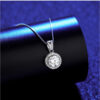 e5a7ad5eb28b7511 BIJOX STORY Moissanite Diamond Pendant Necklaces For Women Sterling Sier Chain Trending Iced Bling Wedding Jewelry