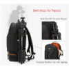 Large Capacity Outdoor DSLR Camera Backpack Waterproof Oxford Cloth 15.6 Inch Laptop Compatible with Canon Nikon