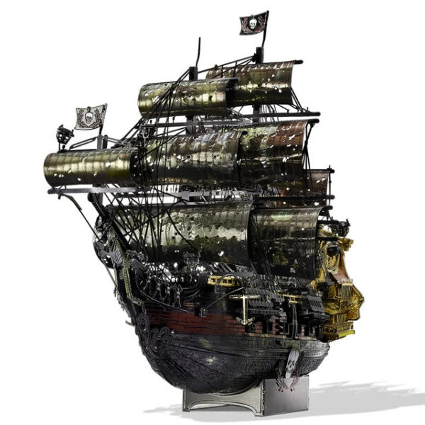 e5cfdfd08cb166c0 Piececool 3D Metal Puzzles Pirate Ship Building Blocks The Queen Anne's Revenge DIY Boat Toys Jigsaw Christmas Gifts for Adult