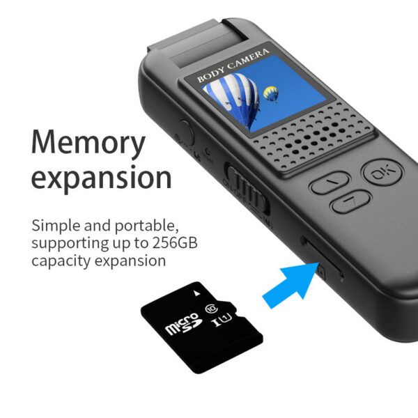 Mini Pocket 1080p FHD Sports Action Portable Small Body Camera Rotating Outdoor Bicycle Recorder Camcorder