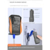 FTTH Tool Fiber Optic OPM Optical Power Meter Visual Fault Locator VFL 5/15km RJ45 Tester Cable Tracker Mini Red Fiber Pen
