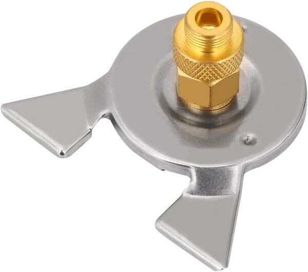 Dilwe Gaskocher Adapter Universal Ultraleicht Gasherd Tank Zylinder Konverter für Outdoor Camping