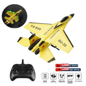 e6111478f7bf7ba4 RC Foam Aircraft SU-35 Plane 2.4G Radio Control Glider Remote Control Fighter Plane Glider Airplane Foam Boys Toys for Children