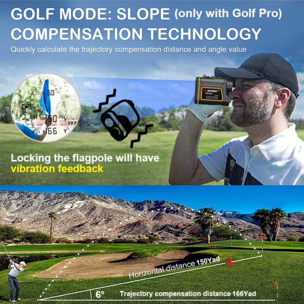 SNDWAY Distance Meter Rangefinder for Hunting 1000M 1500M 2000M Laser Telemeter Golf Camera Outdoor Telescope