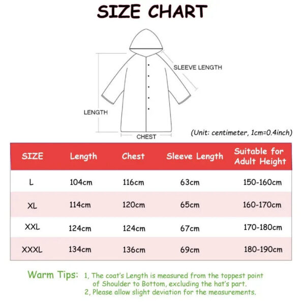 Fashion black adult windbreaker style waterproof long raincoat women's men's hooded outdoor motorcycle, bicycle, hiking, fishing