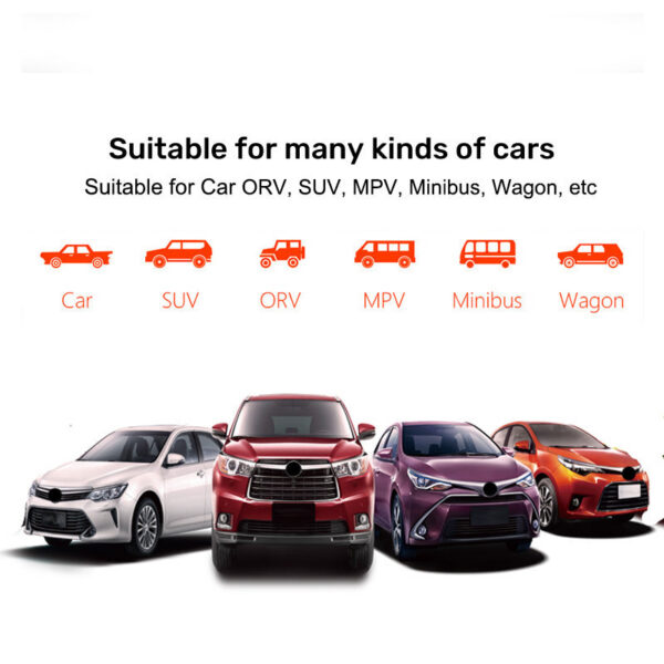 e662bb11e6478fc3 E-ACE Smart TPMS Auto Monitoring Security Alarm Anti High Temperate And Cold USB TMPS Tyre Pressure Car Electronic Accessori