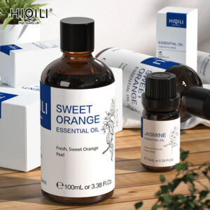 e664c18e2408447e HIQILI 100ML Lavender Jasmine Rose Vanilla Mint Eucalyptus Lemon Essential Oils for Diffuser, Humidifier, Massage, Skin, Hair