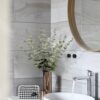 e6886e31f648fce1 85pcs Eucalyptus Stems Artificial Eucalyptus Leaves Stems Real Grey Green Touch Leaf Branches for Home Office Flowers Bouquet Centerpiece Wedding Decoration